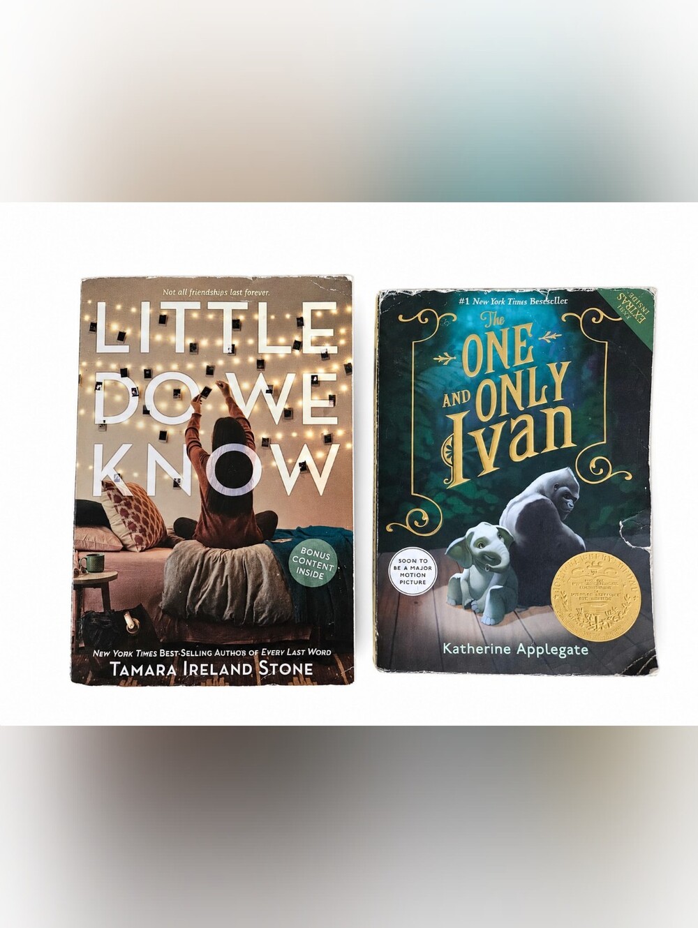 The One and Only Ivan & Little Do We Know - Paperback Book Pack